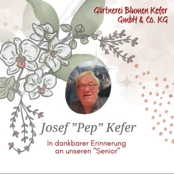 Danke Josef Kefer 