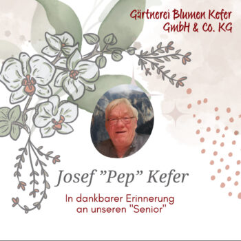 Danke Josef Kefer